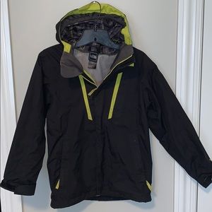 The north face boys rain jacket